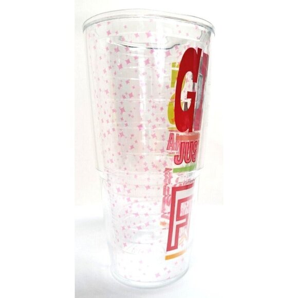 Tervis 24 oz. Multicolor Tumbler "Girls Just Wanna Have Fun" NO LID FLAW - Picture 5 of 8